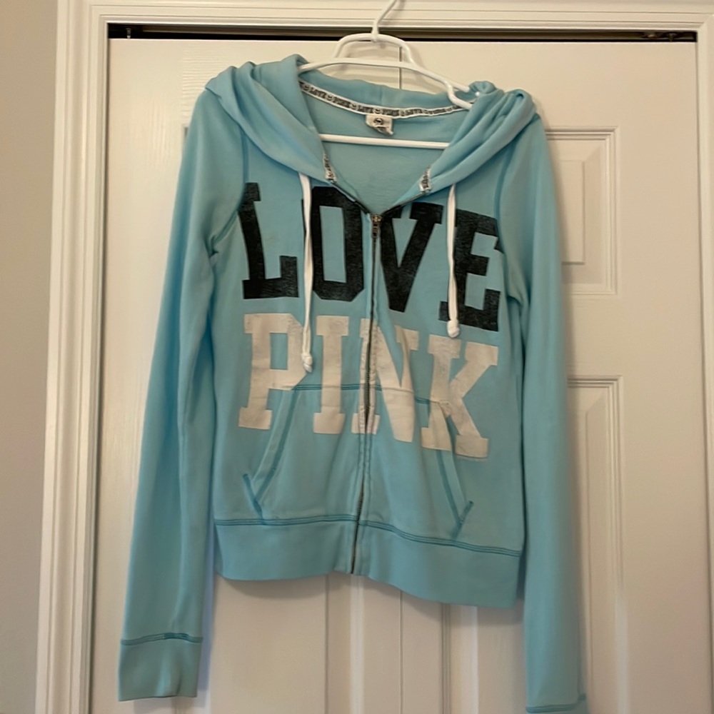 Pink Aqua Hoodie